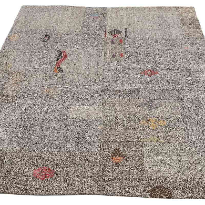 Alfombra Kilim de Retazos - 150 cm x 200 cm - K0065826
