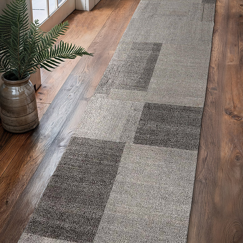 Alfombra Kilim De Retazos - 80 cm x 411 cm - K0065832
