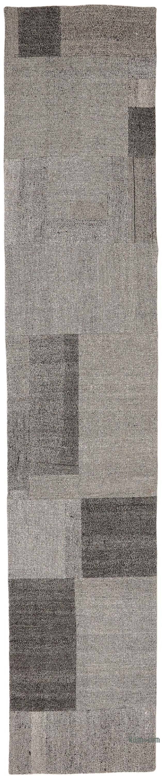 Alfombra Kilim De Retazos - 80 cm x 411 cm - K0065832