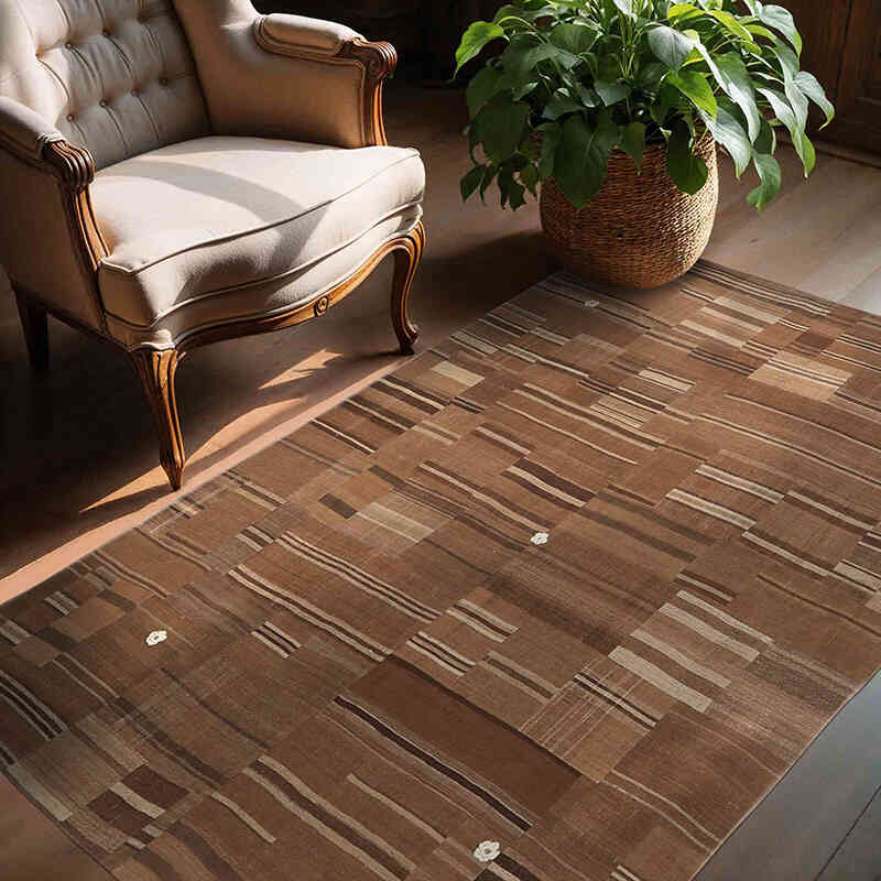 Alfombra Kilim de Retazos - 150 cm x 200 cm - K0065836