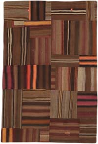 Patchwork Kilim Rug - 5' 5" x 8' 2" (65" x 98")