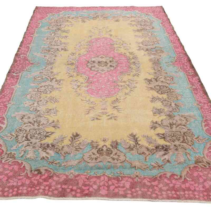 Alfombra Turca Vintage Sobre-teñida - 161 cm x 280 cm - K0065848