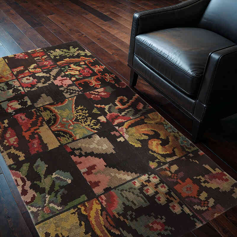 Alfombra Kilim de Retazos - 110 cm x 196 cm - K0065850