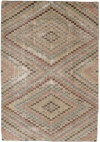 Alfombra Vintage Turca Anudada a Mano - 173 cm x 248 cm