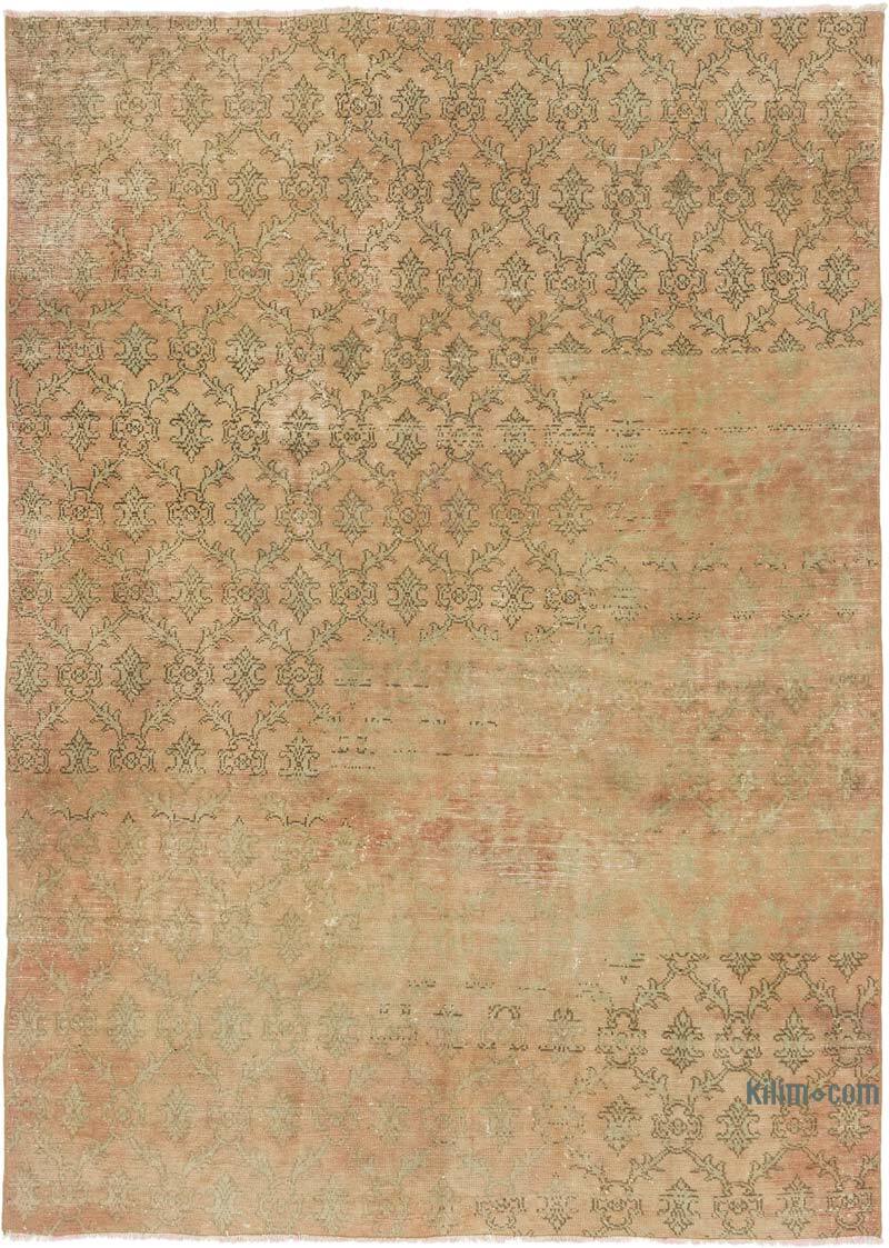 Alfombra Vintage Turca Anudada a Mano - 192 cm x 264 cm - K0065862