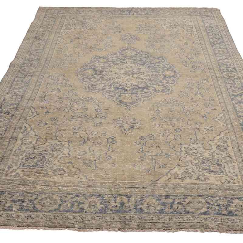 Vintage Turkish Hand-Knotted Rug - 5' 9" x 8' 6" (69" x 102") - K0065864