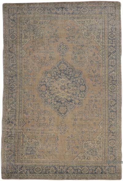Vintage Turkish Hand-Knotted Rug - 5' 9" x 8' 6" (69 in. x 102 in.)