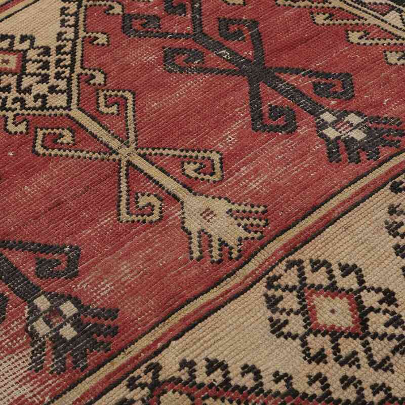 Alfombra Vintage Turca Anudada a Mano - 145 cm x 345 cm - K0065867