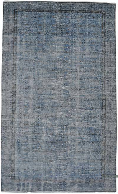 Over-dyed Vintage Hand-Knotted Turkish Rug - 5'  x 8' 6" (60 in. x 102 in.)