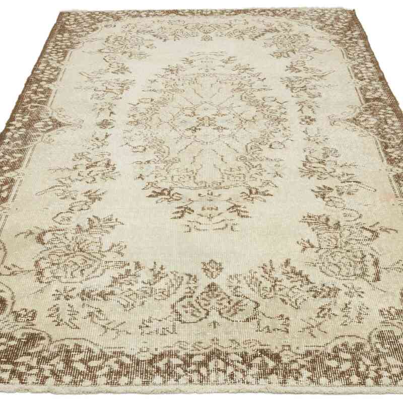Vintage Turkish Hand-Knotted Rug - 3' 10" x 6' 8" (46" x 80") - K0065921