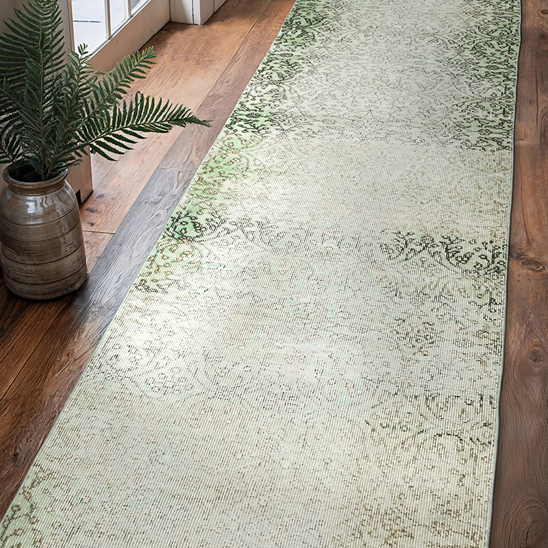 Alfombra Turca Vintage De Pasillo - 86 cm x 305 cm - K0065925
