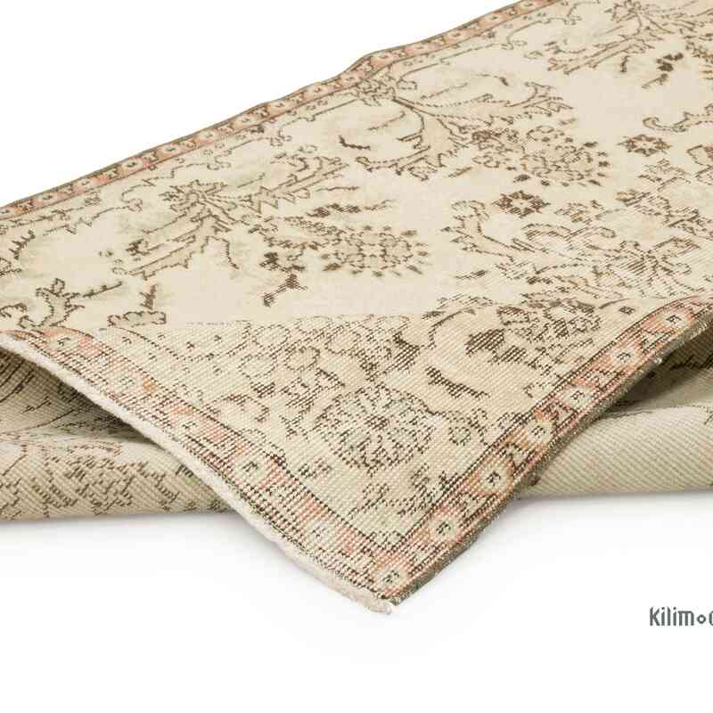 Alfombra Vintage Turca Anudada a Mano - 112 cm x 208 cm - K0065927