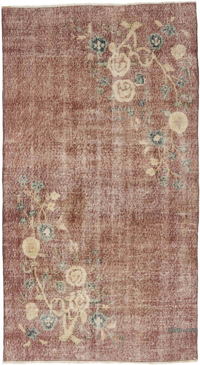 Vintage Turkish Hand-Knotted Rug - 3' 6" x 6' 6" (42" x 78") - K0065939