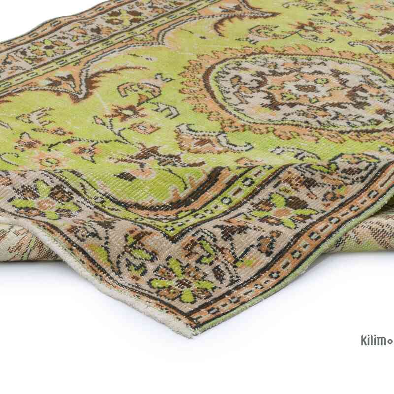Alfombra Vintage Turca Anudada a Mano - 158 cm x 250 cm - K0065941