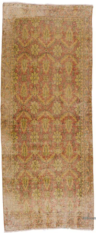 Vintage Anadolu Yolluk - 90 cm x 224 cm