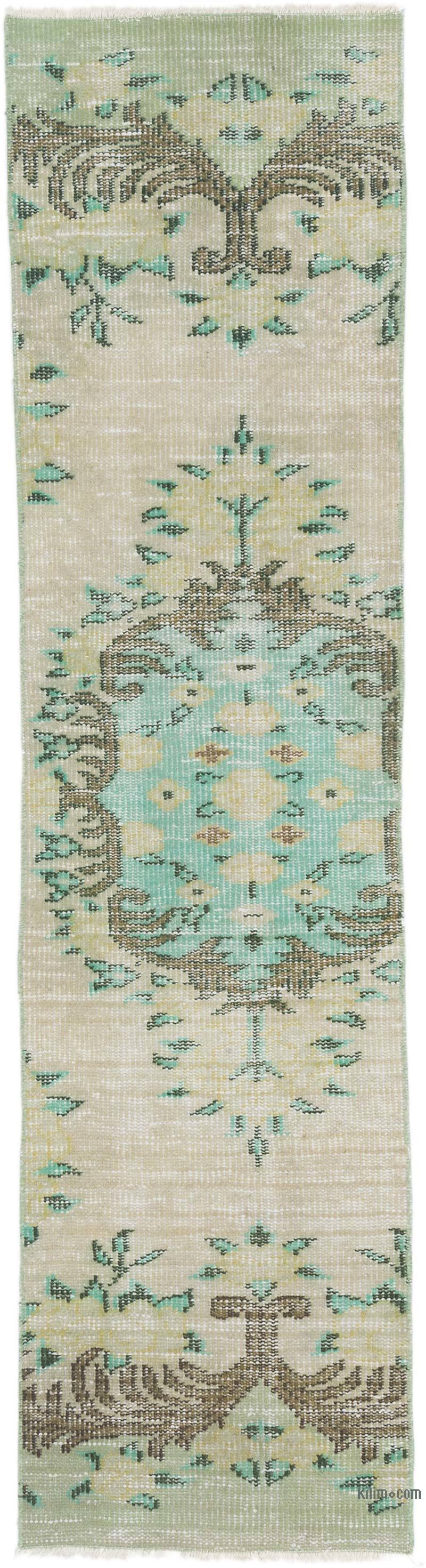 Alfombra Turca Vintage De Pasillo - 51 cm x 196 cm - K0065946