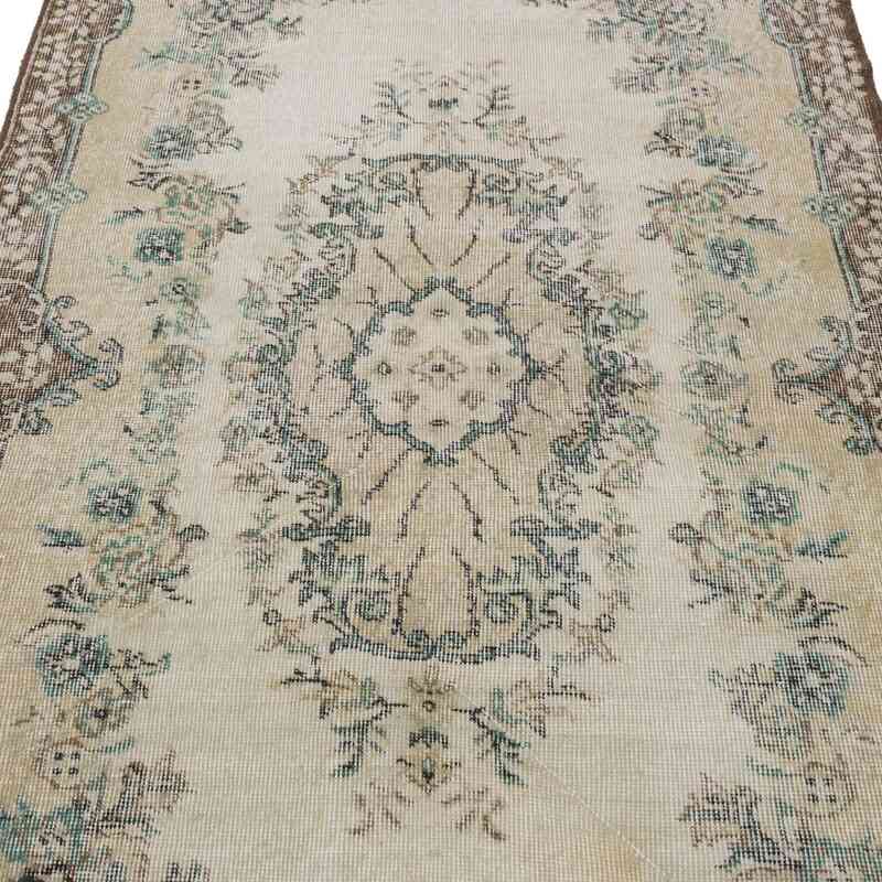 Alfombra Vintage Turca Anudada a Mano - 125 cm x 205 cm - K0065948