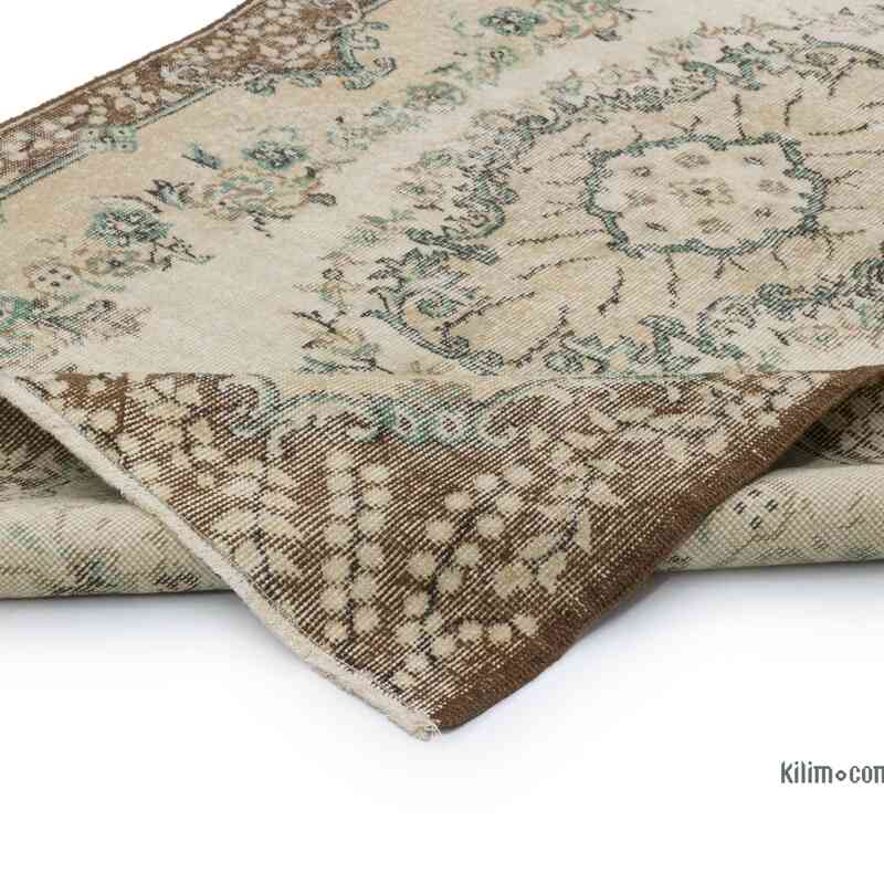 Alfombra Vintage Turca Anudada a Mano - 125 cm x 205 cm - K0065948