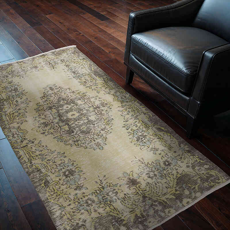 El Dokuma Vintage Hali - 109 cm x 187 cm - K0065959