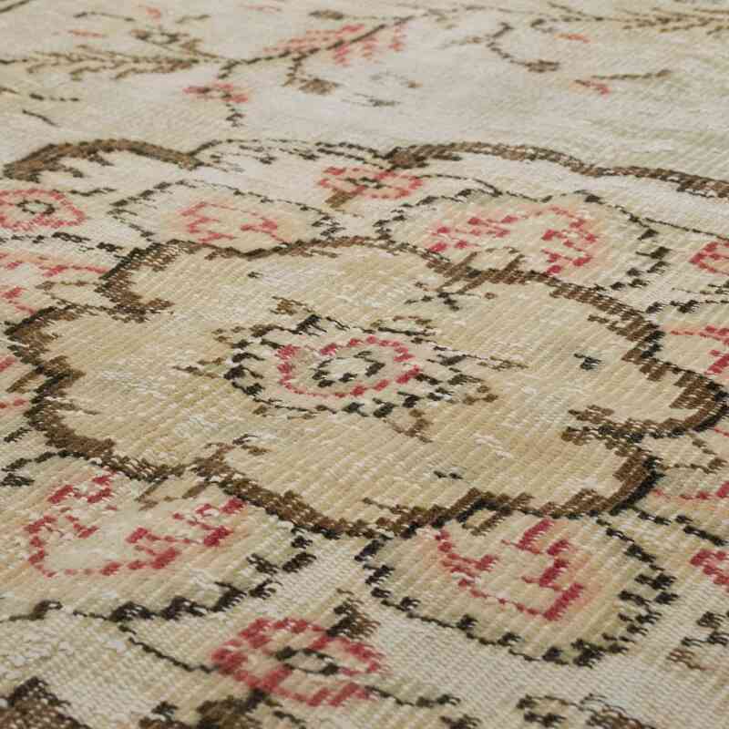 Alfombra Vintage Turca Anudada a Mano - 161 cm x 237 cm - K0065965