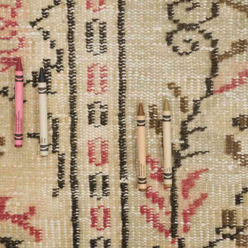 Alfombra Vintage Turca Anudada a Mano - 161 cm x 237 cm - K0065965