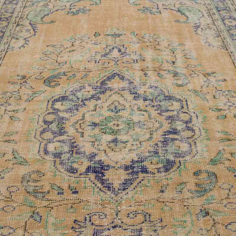 Alfombra Vintage Turca Anudada a Mano - 192 cm x 303 cm - K0065973