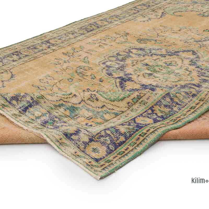 Alfombra Vintage Turca Anudada a Mano - 192 cm x 303 cm - K0065973