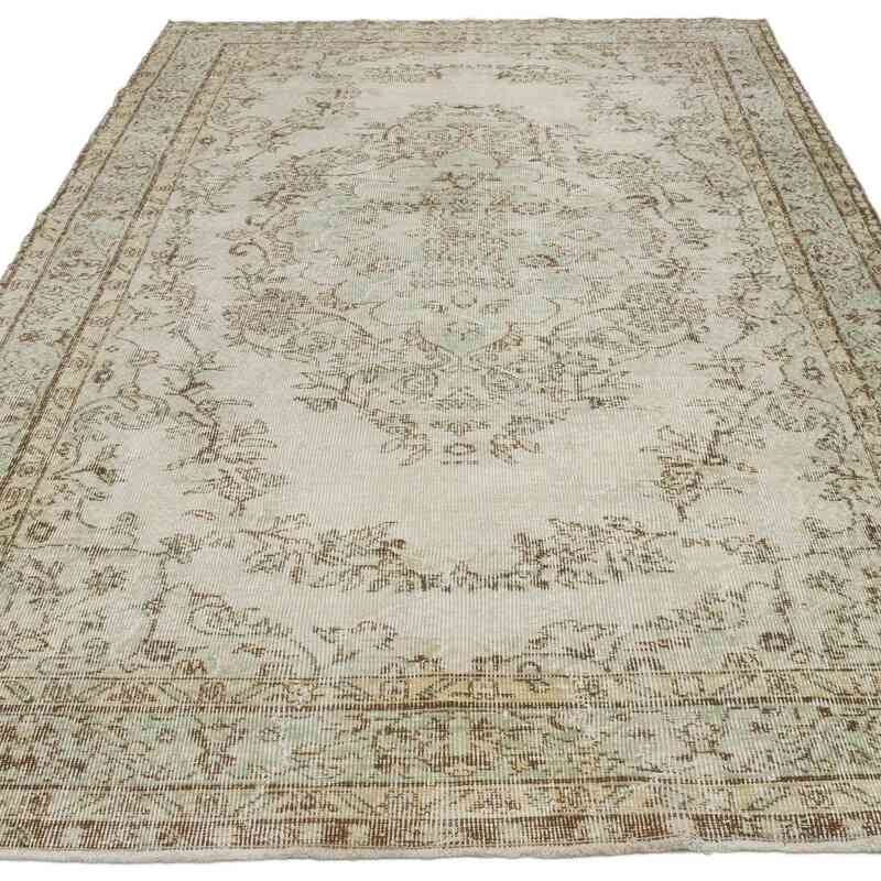 Vintage Turkish Hand-Knotted Rug - 5' 1" x 9' 2" (61" x 110") - K0065983