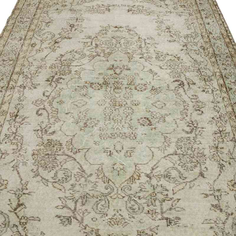 Vintage Turkish Hand-Knotted Rug - 5' 1" x 9' 2" (61" x 110") - K0065983