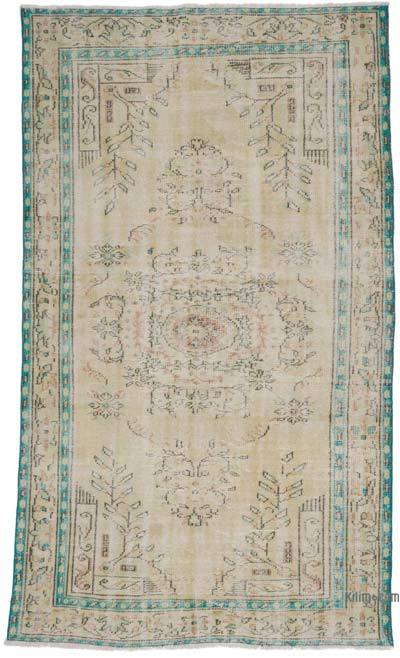 El Dokuma Vintage Hali - 161 cm x 266 cm