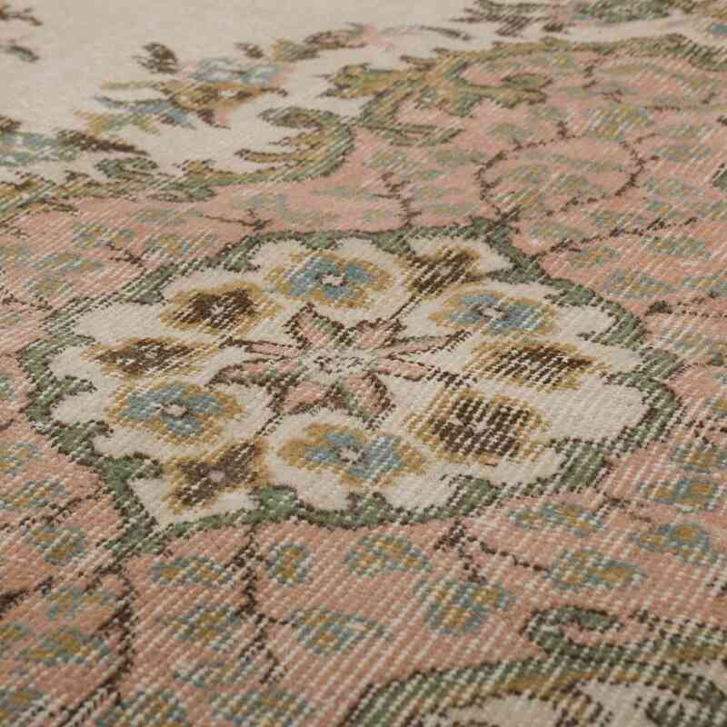 Alfombra Vintage Turca Anudada a Mano - 190 cm x 282 cm - K0065996