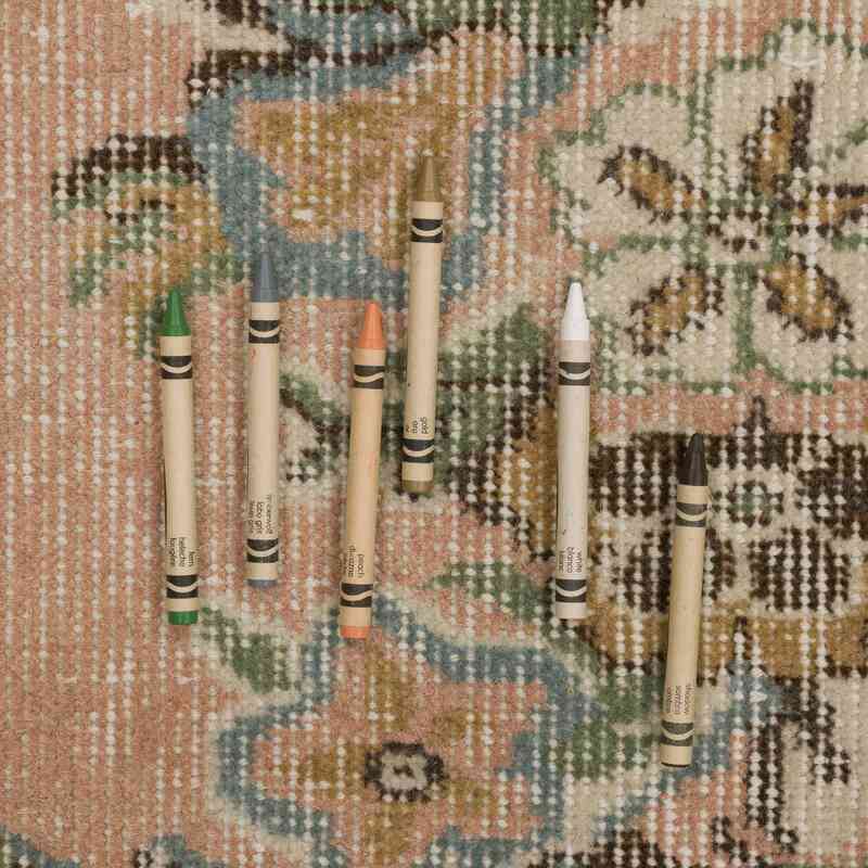 Alfombra Vintage Turca Anudada a Mano - 190 cm x 282 cm - K0065996
