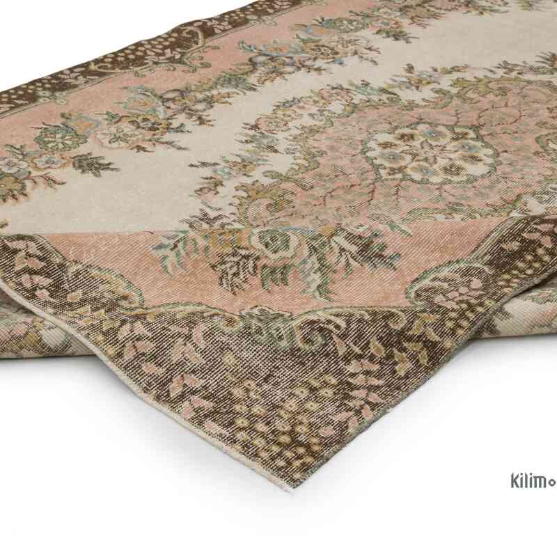 Alfombra Vintage Turca Anudada a Mano - 190 cm x 282 cm - K0065996
