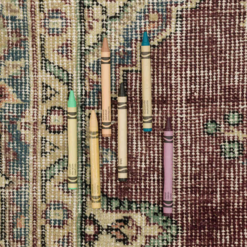 El Dokuma Vintage Halı - 112 cm x 198 cm - K0066003
