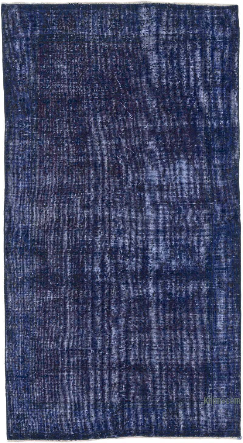 Alfombra Turca Vintage Sobre-teñida - 115 cm x 208 cm - K0066015