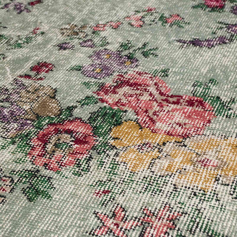 Vintage Turkish Hand-Knotted Rug - 4' 9" x 8' 5" (57" x 101") - K0066019