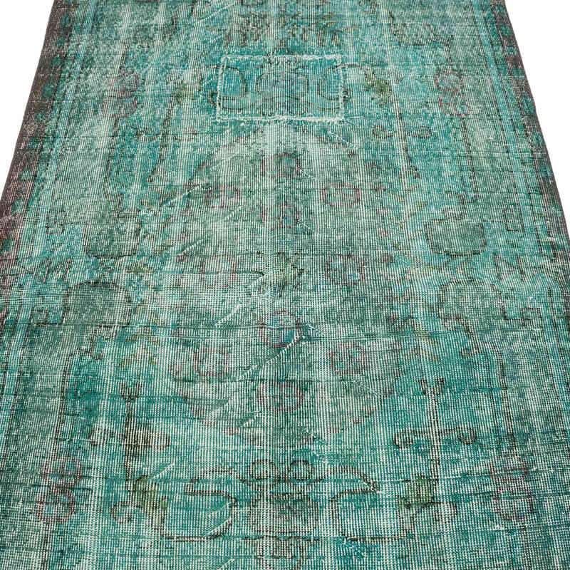 Alfombra Turca Vintage Sobre-teñida - 109 cm x 200 cm - K0066021
