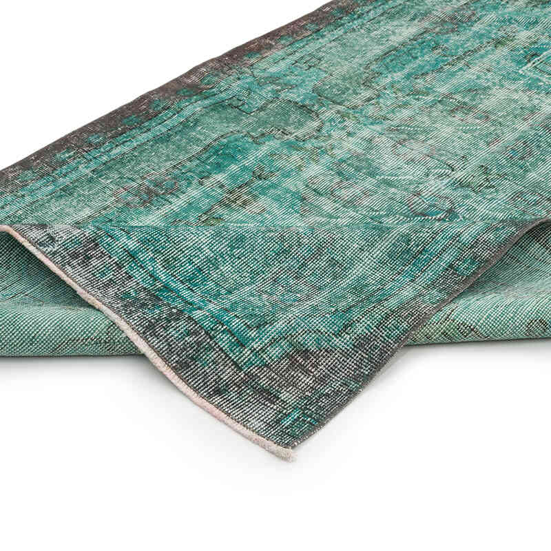 Alfombra Turca Vintage Sobre-teñida - 109 cm x 200 cm - K0066021