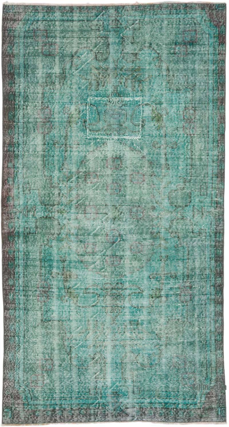 Alfombra Turca Vintage Sobre-teñida - 109 cm x 200 cm - K0066021