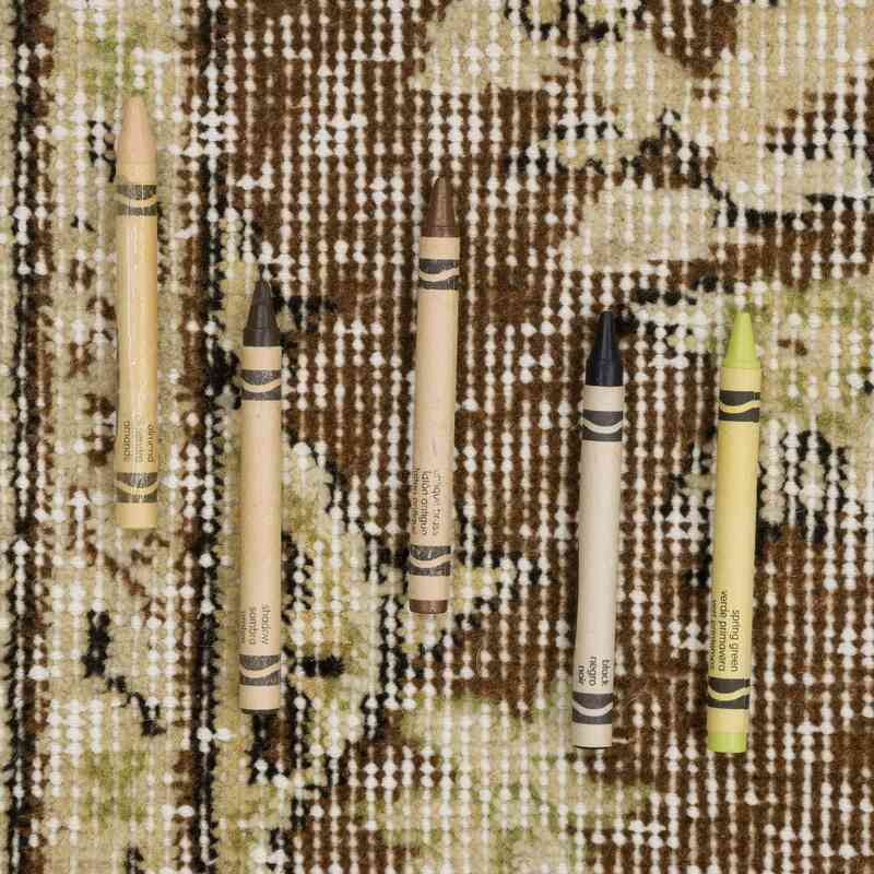 Alfombra Vintage Turca Anudada a Mano - 167 cm x 281 cm - K0066031