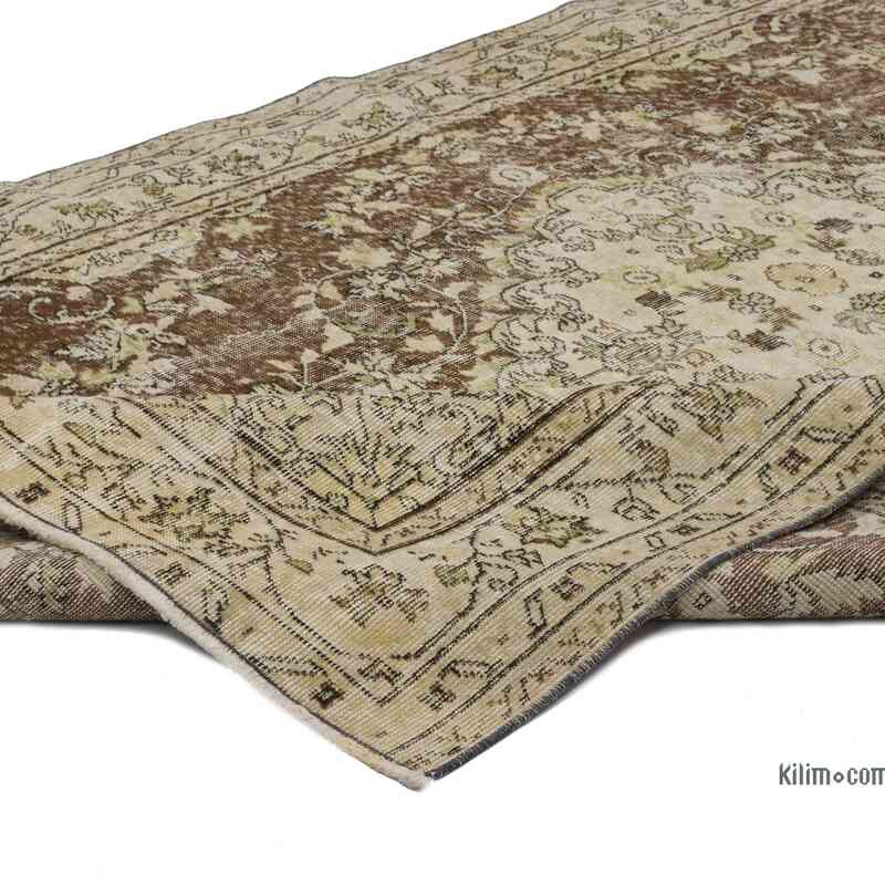 Alfombra Vintage Turca Anudada a Mano - 167 cm x 281 cm - K0066031
