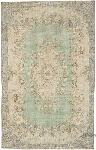 Vintage Turkish Hand-Knotted Rug - 6' 3" x 9' 9" (75" x 117")