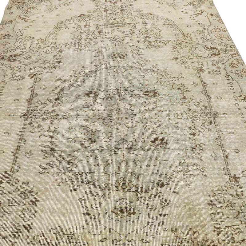 Alfombra Vintage Turca Anudada a Mano - 152 cm x 274 cm - K0066052