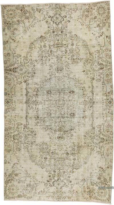 Alfombra Vintage Turca Anudada a Mano - 152 cm x 274 cm