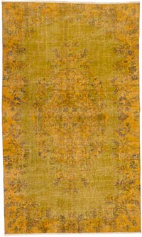 Boyali El Dokuma Vintage Hali - 154 cm x 254 cm
