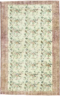 El Dokuma Vintage Hali - 152 cm x 241 cm