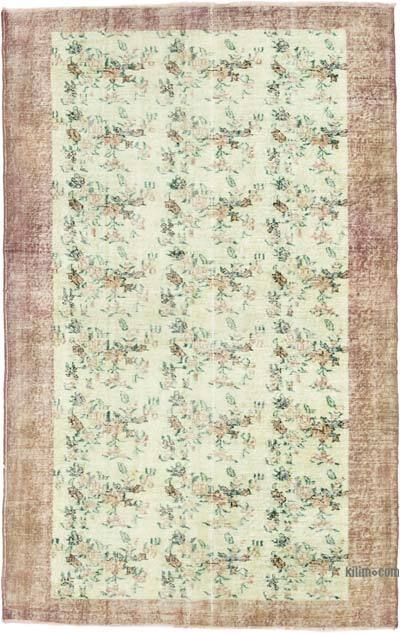 El Dokuma Vintage Hali - 152 cm x 241 cm