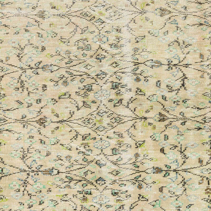 Alfombra Vintage Turca Anudada a Mano - 155 cm x 244 cm - K0066056