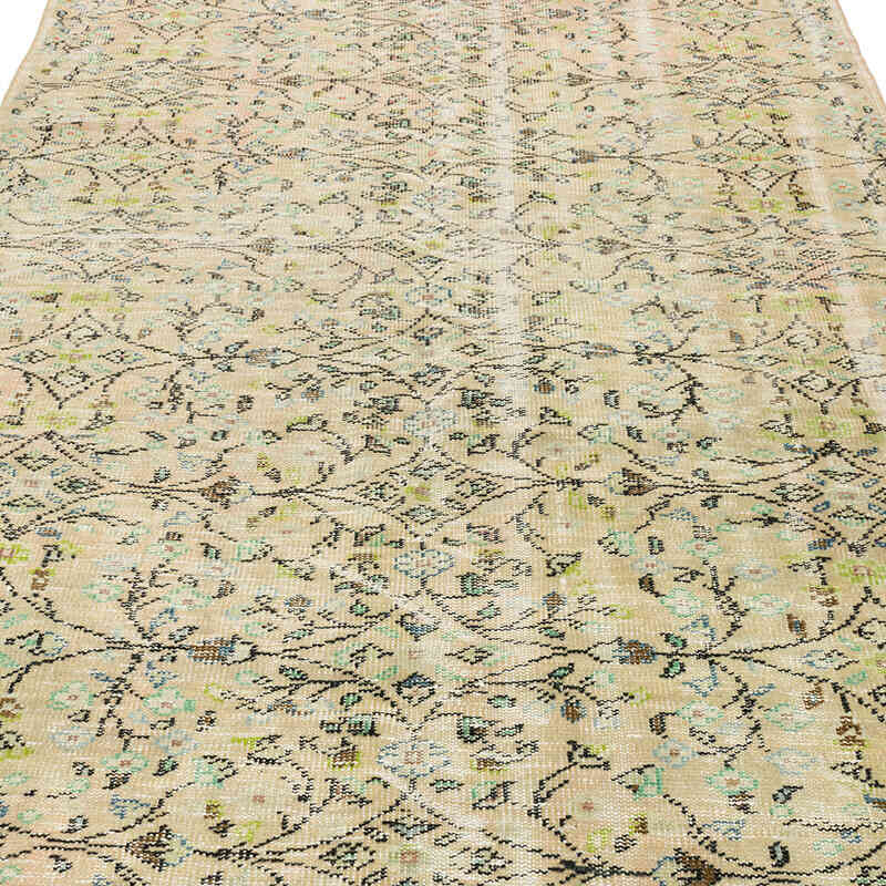 Alfombra Vintage Turca Anudada a Mano - 155 cm x 244 cm - K0066056