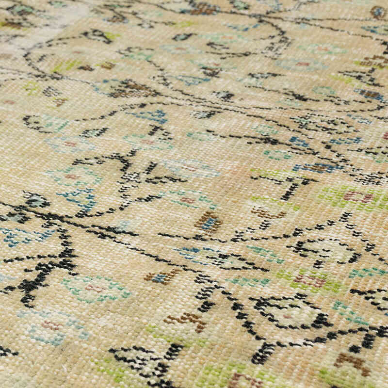 Alfombra Vintage Turca Anudada a Mano - 155 cm x 244 cm - K0066056